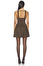 view 3 of 4 Ginny Mini Dress in Brown