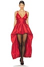 view 4 of 4 Esmeralda Gown in Red