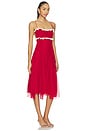 view 2 of 3 Charlotte Midi Dress in Red