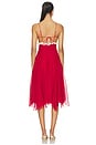 view 3 of 3 Charlotte Midi Dress in Red