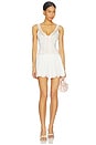 view 1 of 4 Locked Hearts Mini Dress in White