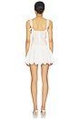view 3 of 4 Locked Hearts Mini Dress in White