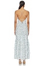 view 3 of 4 Elea Beaded Maxi Dress in Blue