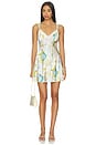 view 1 of 3 MINIVESTIDO SUMMER SCARF in White
