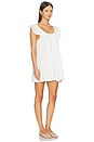 view 2 of 3 MINIVESTIDO CORA in White