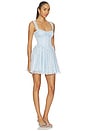 view 2 of 4 VESTIDO THAT'S AMORE BOUQUET in Blue