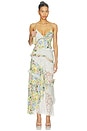 view 1 of 5 ROBE ROSALYN in Yellow Blue