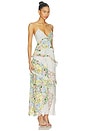 view 2 of 5 ROBE ROSALYN in Yellow Blue