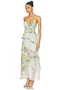 view 3 of 5 ROBE ROSALYN in Yellow Blue
