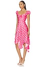 view 3 of 4 VESTIDO MIDI LILIAN in Pink