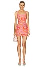 view 1 of 4 Tide Pool Beaded Mini Dress in Apricot