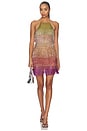 view 4 of 4 MINIVESTIDO TROPIC CRUSH in Rainbow