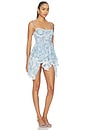 view 2 of 4 MINIVESTIDO ELEA in Blue Cream