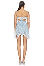 view 3 of 4 MINIVESTIDO ELEA in Blue Cream