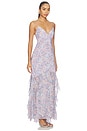 view 2 of 4 MAXIVESTIDO ELEA in Blue