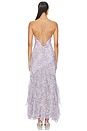 view 3 of 4 MAXIVESTIDO ELEA in Blue