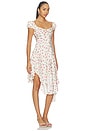 view 2 of 4 Cherry Mae Midi Dress in Cream Red