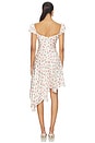 view 3 of 4 Cherry Mae Midi Dress in Cream Red