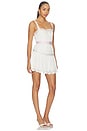 view 2 of 4 Noah Embroidered Mini Dress in Vintage Cream