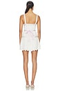 view 3 of 4 Noah Embroidered Mini Dress in Vintage Cream