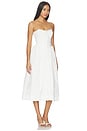 view 3 of 5 Laura Eyelet Midi Dress in White
