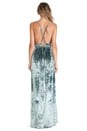 view 3 of 4 Vixen Maxi Dress in Sage Velvet