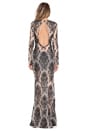 view 3 of 3 Ethereal Maxi Dress in Black & Nude