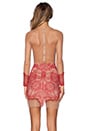 view 3 of 4 Antigua Mini Dress in Red