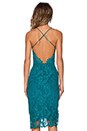 view 3 of 4 Maui Waui Slit Dress in Teal