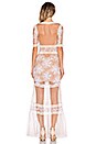 view 3 of 3 Desert Nights Maxi Dress in White & Nude