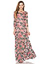 view 1 of 3 Rosali Maxi Dress in Mauve Floral