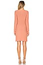 view 3 of 4 x KNITZ Simone Lace Front Sweater Dress in Pink