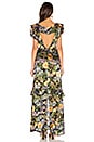 view 3 of 3 Luciana Maxi Dress in Black Floral