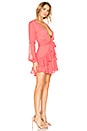 view 2 of 5 Tarta Long Sleeve Mini Dress in Flamingo