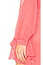 view 4 of 5 Tarta Long Sleeve Mini Dress in Flamingo