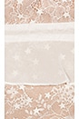view 4 of 4 Cosmic Tiered Lace Dress in White