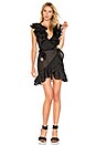 view 1 of 3 Bowie Star Organza Dress in Black