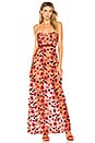 view 2 of 5 Beatrice Strappy Maxi Dress in Bouquet
