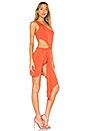 view 2 of 3 Aleja Midi Dress in Burnt Orange