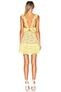 view 3 of 3 Tati Lace Ruffle Dress in Lemon