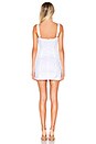 view 3 of 3 Monika Hook Front Mini Dress in White Denim