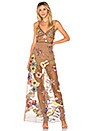 view 1 of 4 Cuba Embroidery Sequin Dress in Parrot