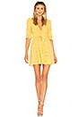 view 1 of 3 Spring Eyelet Swing Dress in Yellow