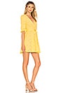 view 2 of 3 Spring Eyelet Swing Dress in Yellow