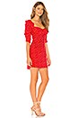 view 2 of 3 X REVOLVE Buttoned Mini Dress in Red Polka Dot
