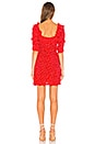 view 3 of 3 X REVOLVE Buttoned Mini Dress in Red Polka Dot