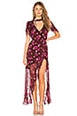 view 1 of 3 Stella Maxi Dress in Lurex Pansy