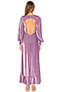 view 3 of 4 Viva Velvet Maxi Dress in Lilac