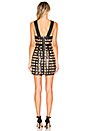 view 3 of 4 Deco Stud Mini Dress in Gold