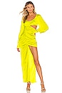 view 1 of 3 Meringue Maxi Dress in Neon Lime